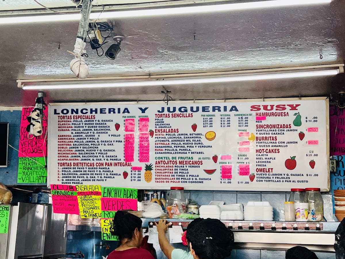 Jugueria Susy Menu - Image 1